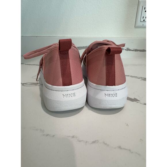 Nike Women's Court Vision Alta Casual Sneakers Size 9.5 Rust Pink - Worn Once - Picture 3 of 10